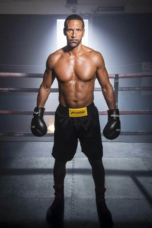 Rio Ferdinand Boxing