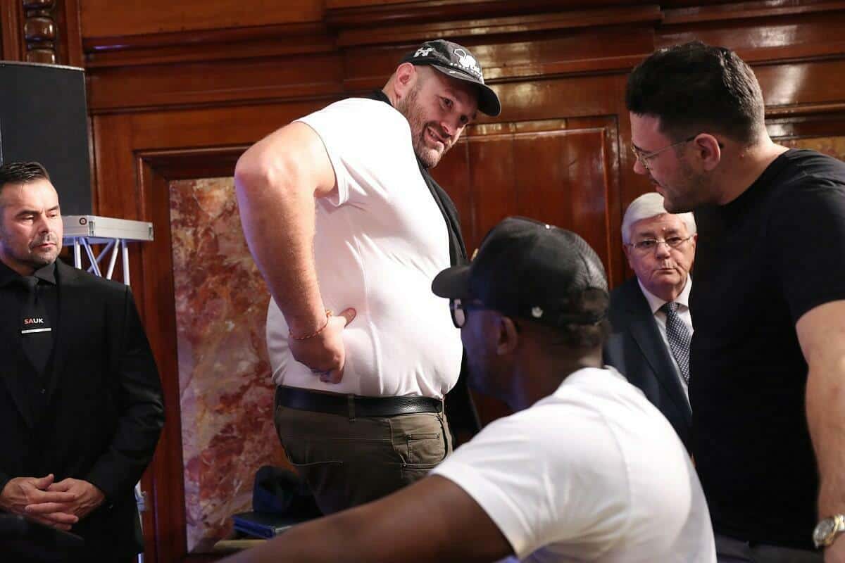 Tyson Fury weight Monte Carlo