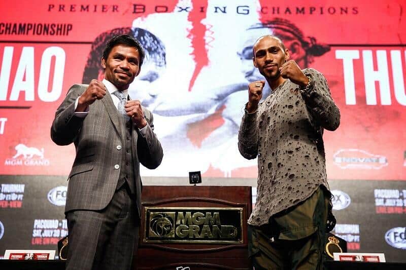 Manny Pacquiao Keith Thurman