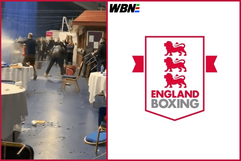 England Youth Boxing Brawl