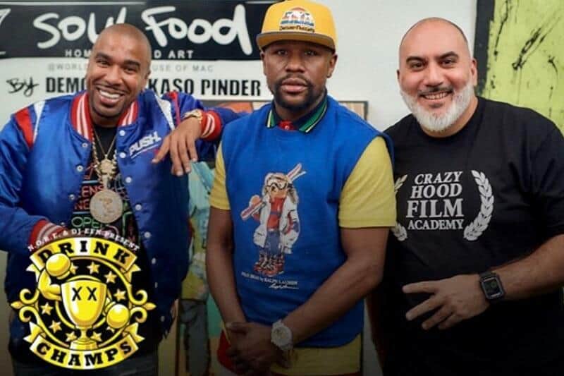 Floyd Mayweather Drink Champs