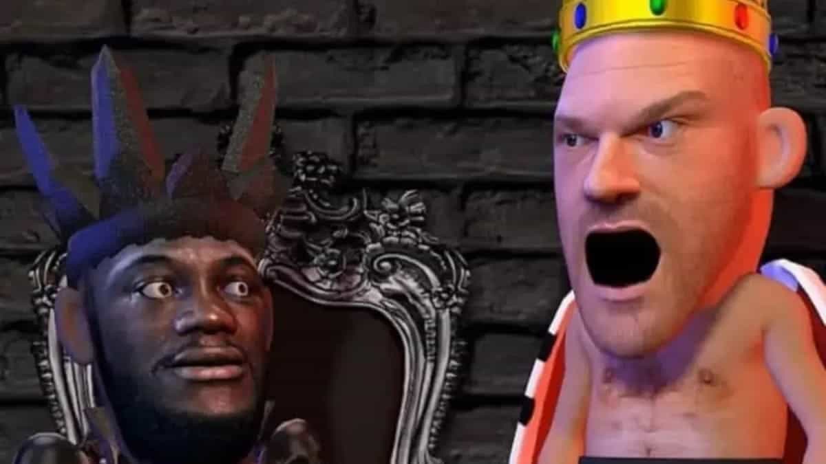 Deontay Wilder and Tyson Fury animation