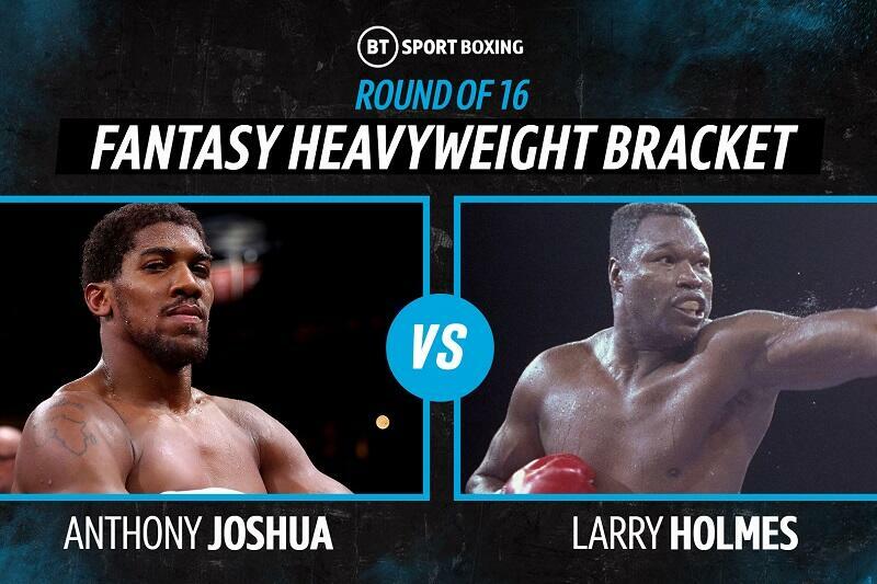 Anthony Joshua vs Larry Holmes