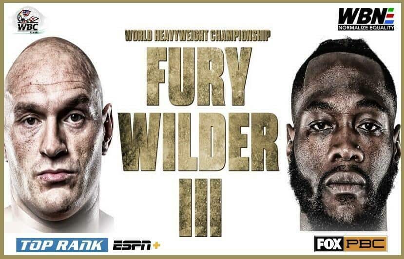 Tyson Fury vs Deontay Wilder 3 WBN