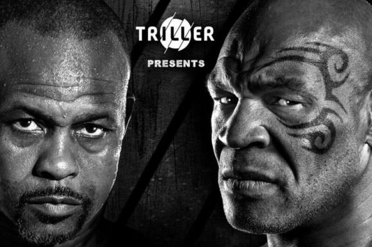 Mike Tyson vs Roy Jones Jr. poster