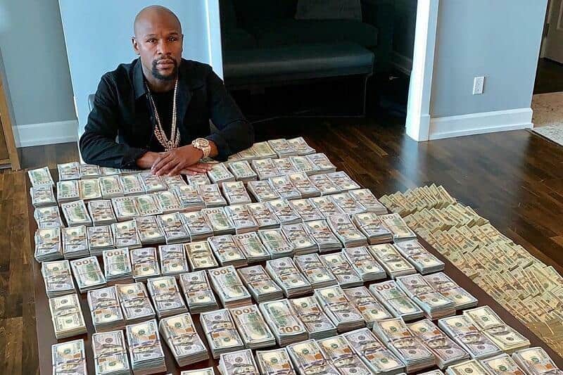 Floyd Mayweather cash money