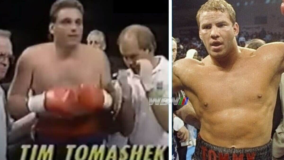 Tim Tomashek heavyweight Tommy Morrison