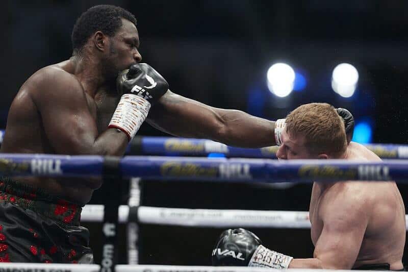 Dillian Whyte Alexander Povetkin PPV numbers
