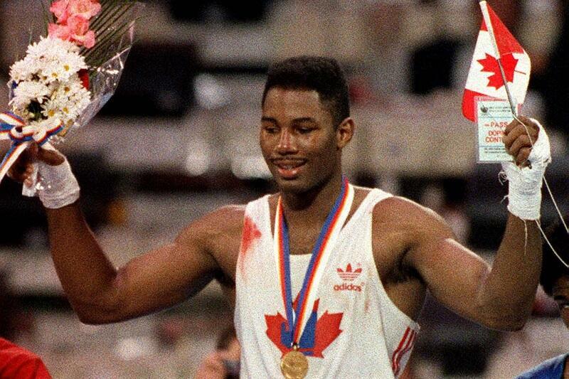 Lennox Lewis 1988 Canada Olympics