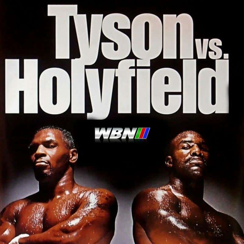 Mike Tyson Evander Holyfield poster
