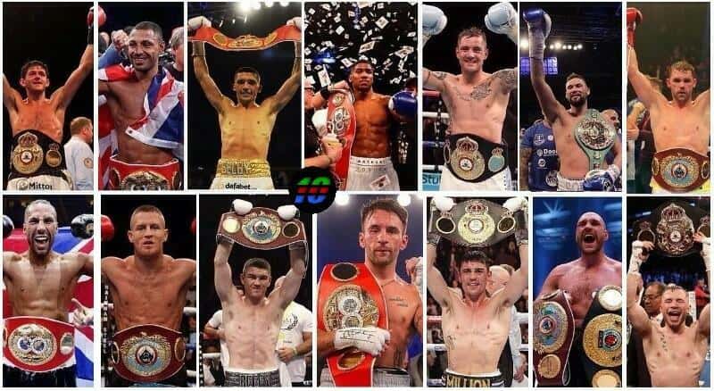 British Boxing World Champions 2016