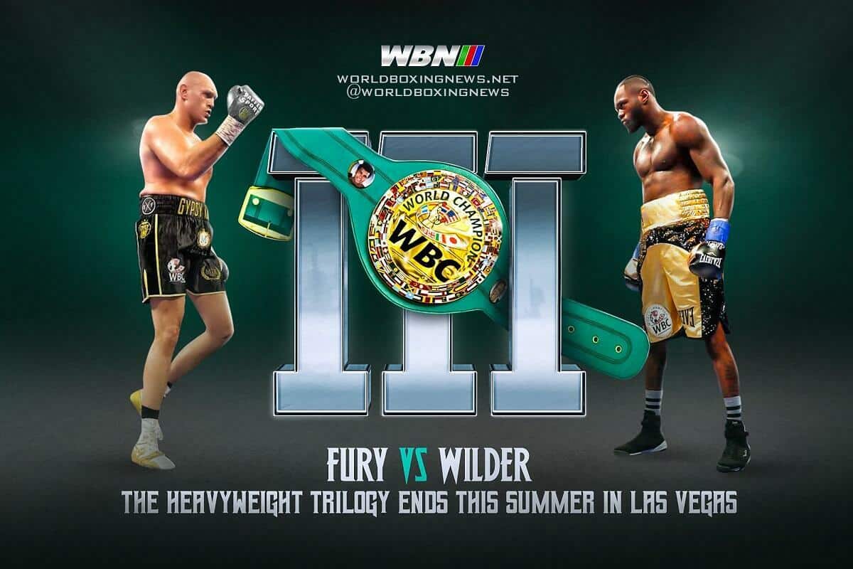 Tyson Fury Deontay Wilder III WBN