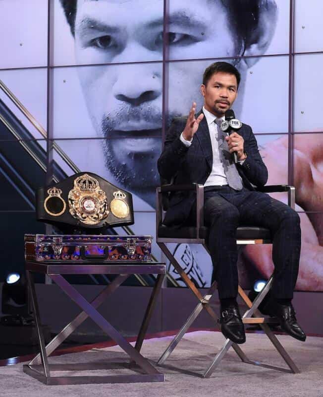 Manny Pacquiao belt