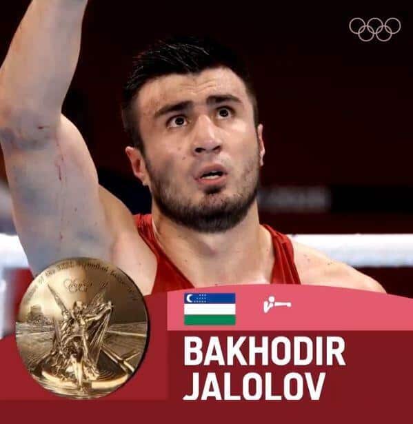 Bakhodir Jalolov Super heavyweight gold medal Tokyo 2020