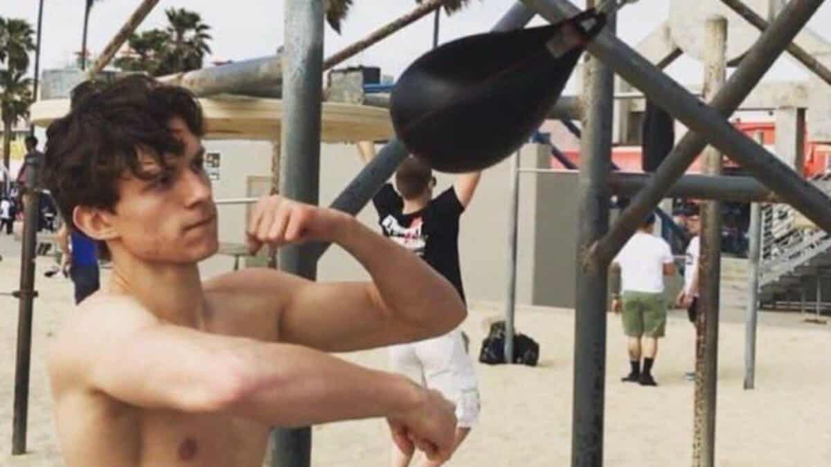 Tom Holland Boxing