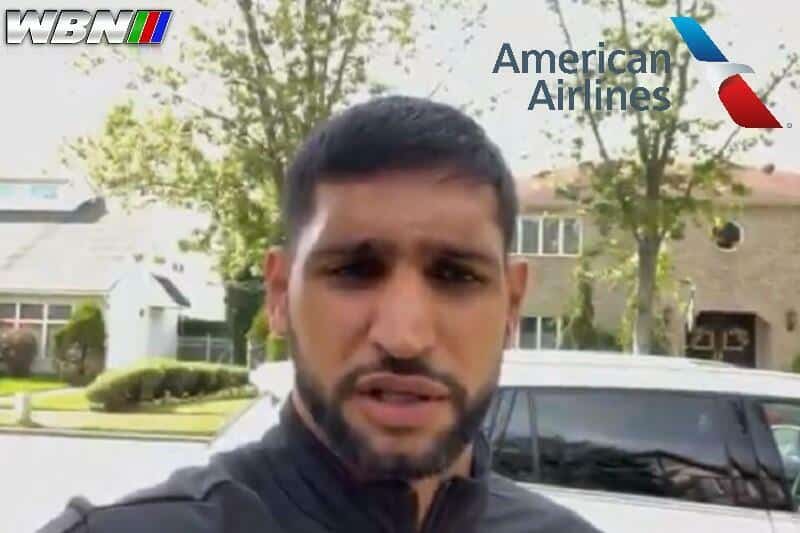 Amir Khan American Airlines