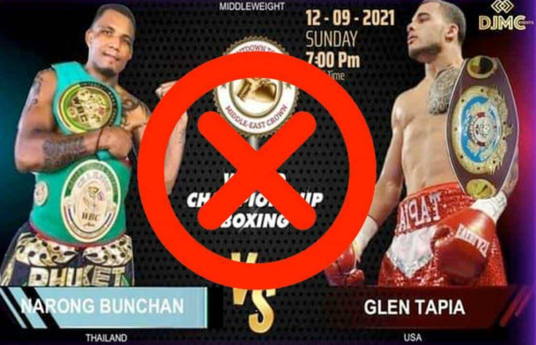 World Boxing Council sanction Bunchan vs Tapia