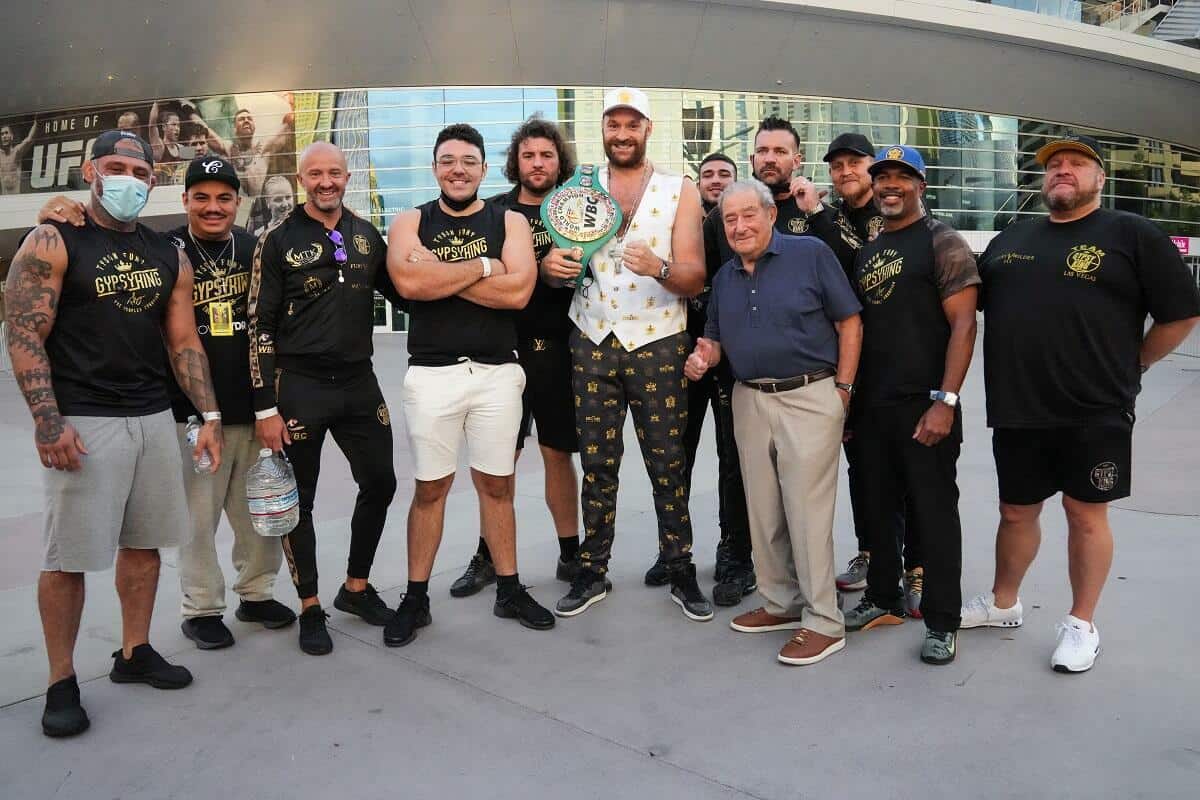 Tyson Fury Las Vegas Grand Arrival