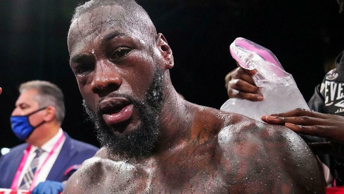 Deontay Wilder after third Tyson Fury fight