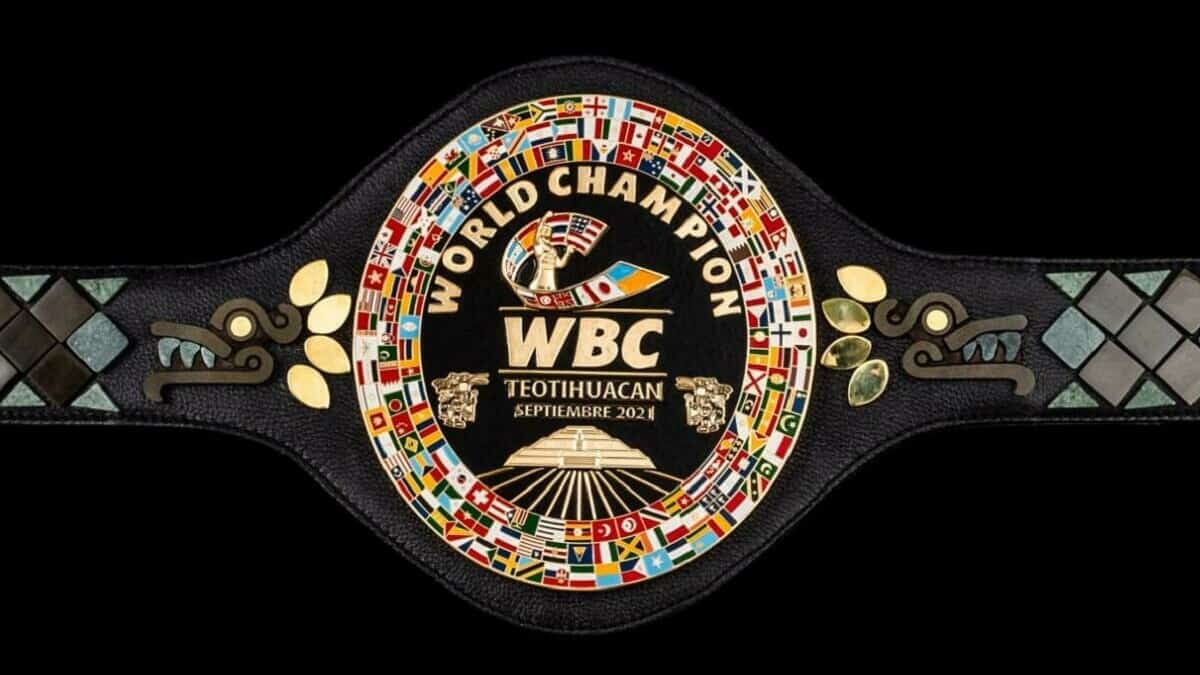 WBC Teotihuacano belt