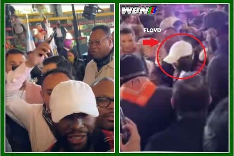 Floyd Mayweather in Mexico City