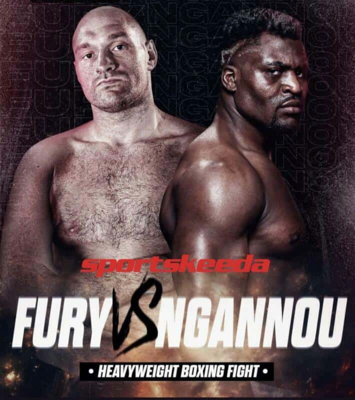 Tyson Fury Francis Ngannou Heavyweight