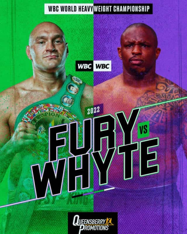 Tyson Fury Dillian Whyte WBC heavyweight title