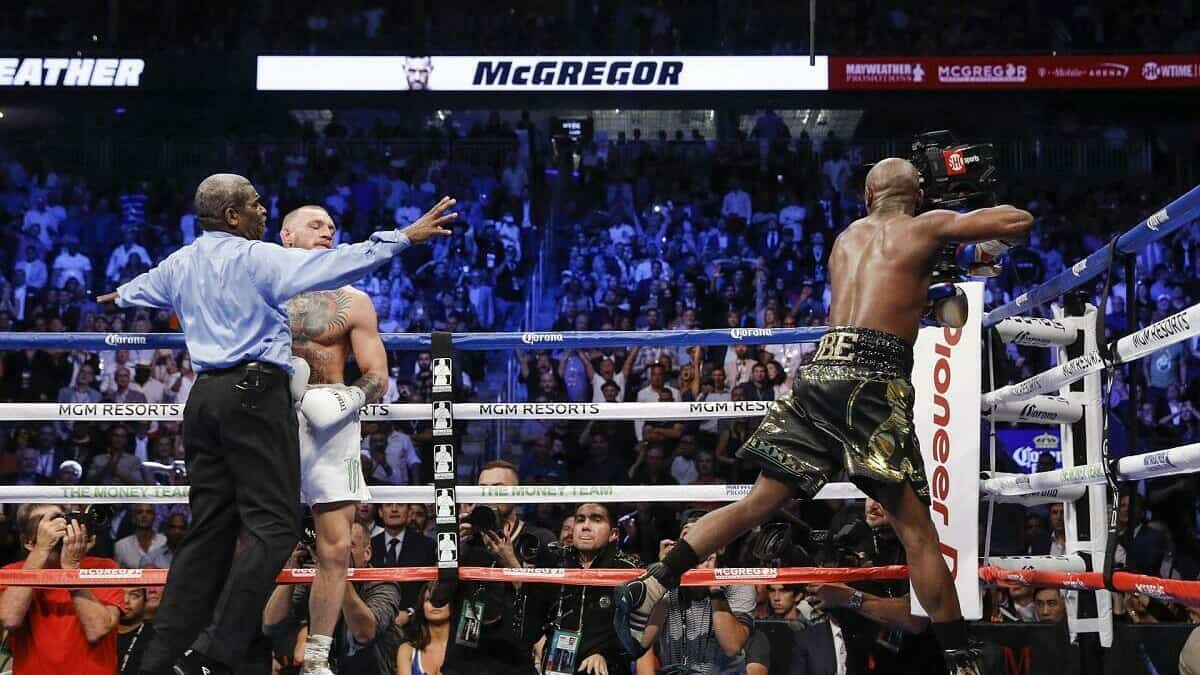 Floyd Mayweather Conor McGregor stoppage