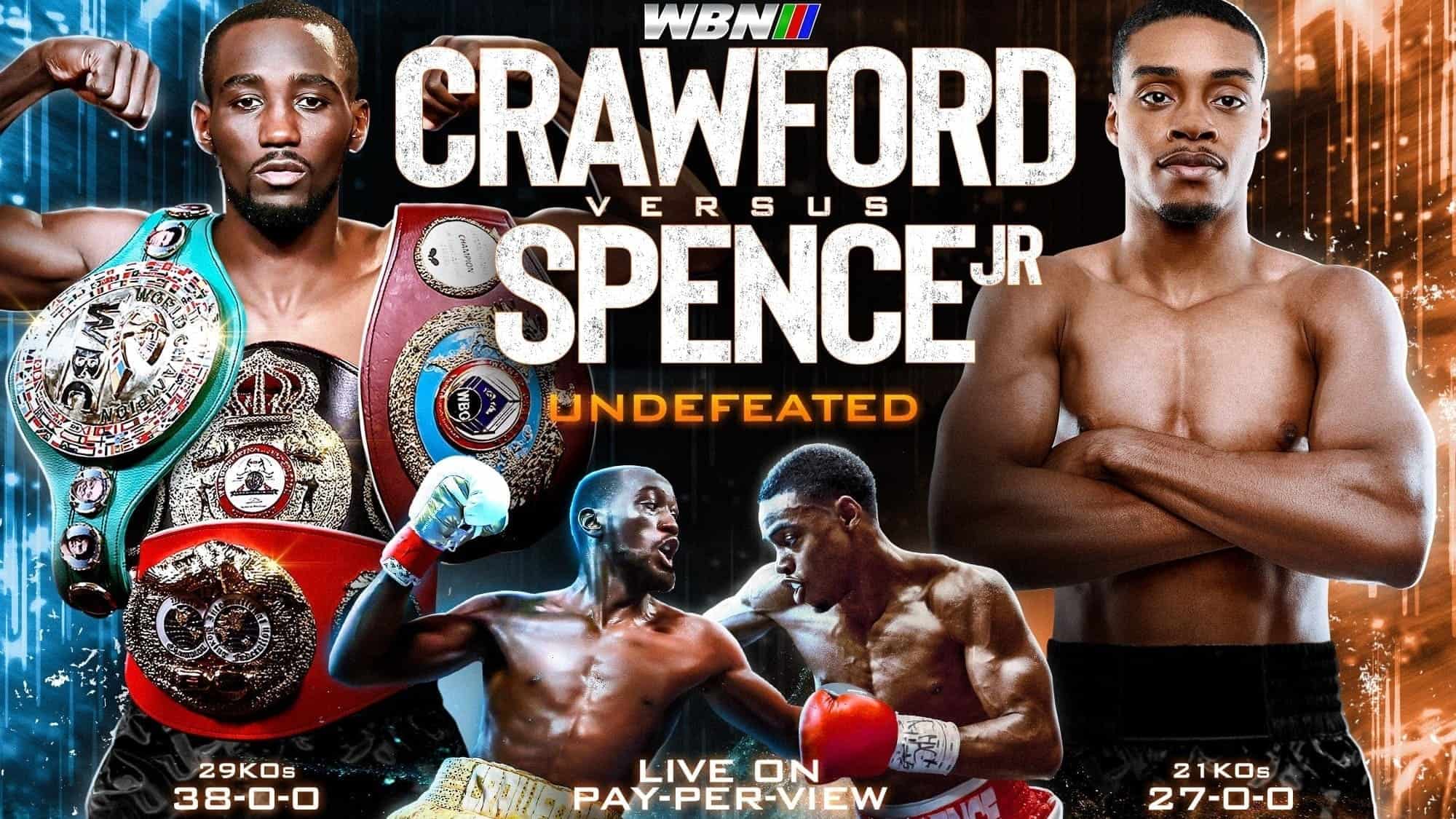 Spence vs Crawford close for undisputed Las Vegas showdown