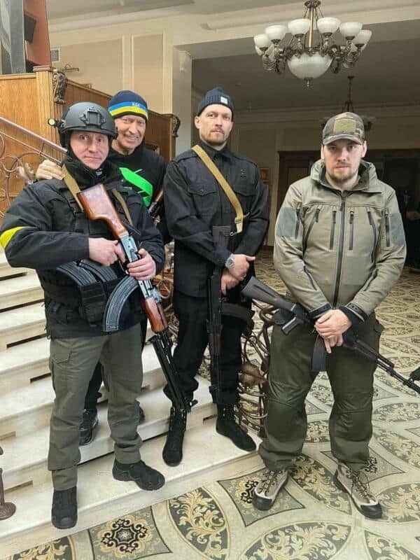 Oleksandr Usyk Ukraine Army