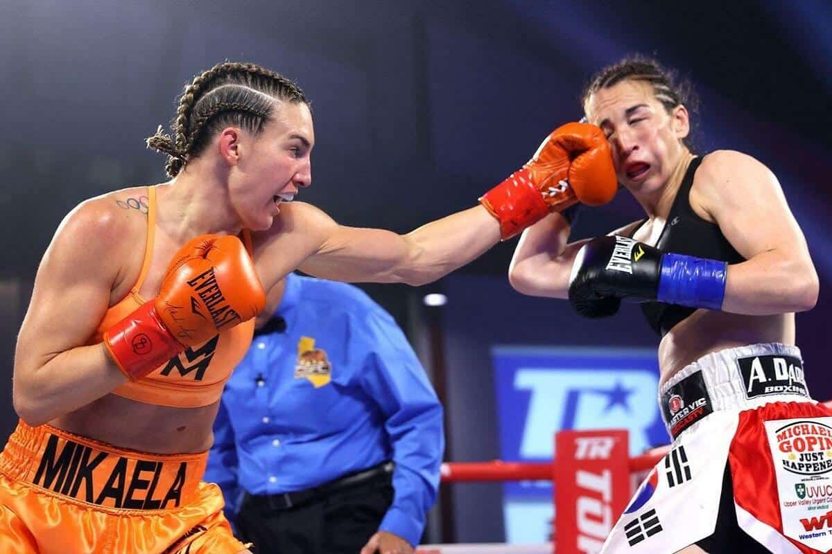 Mikaela Mayer Boxing News results