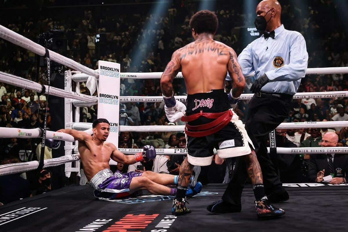 Gervonta Davis knocks out Rolando Romero
