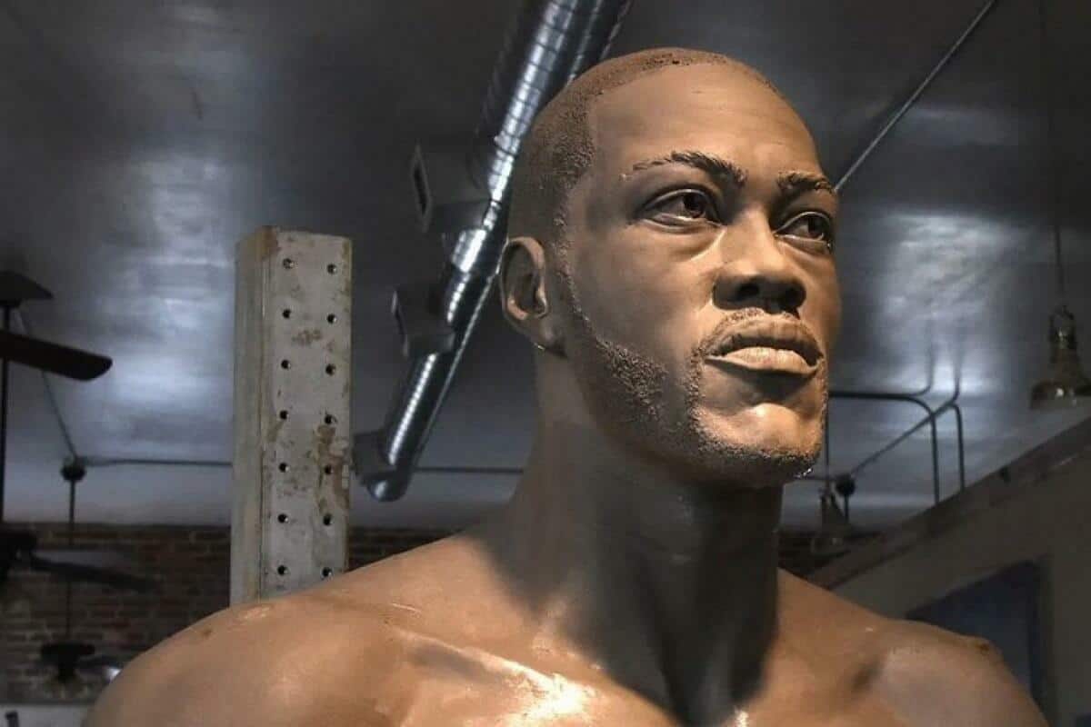 Deontay Wilder statue