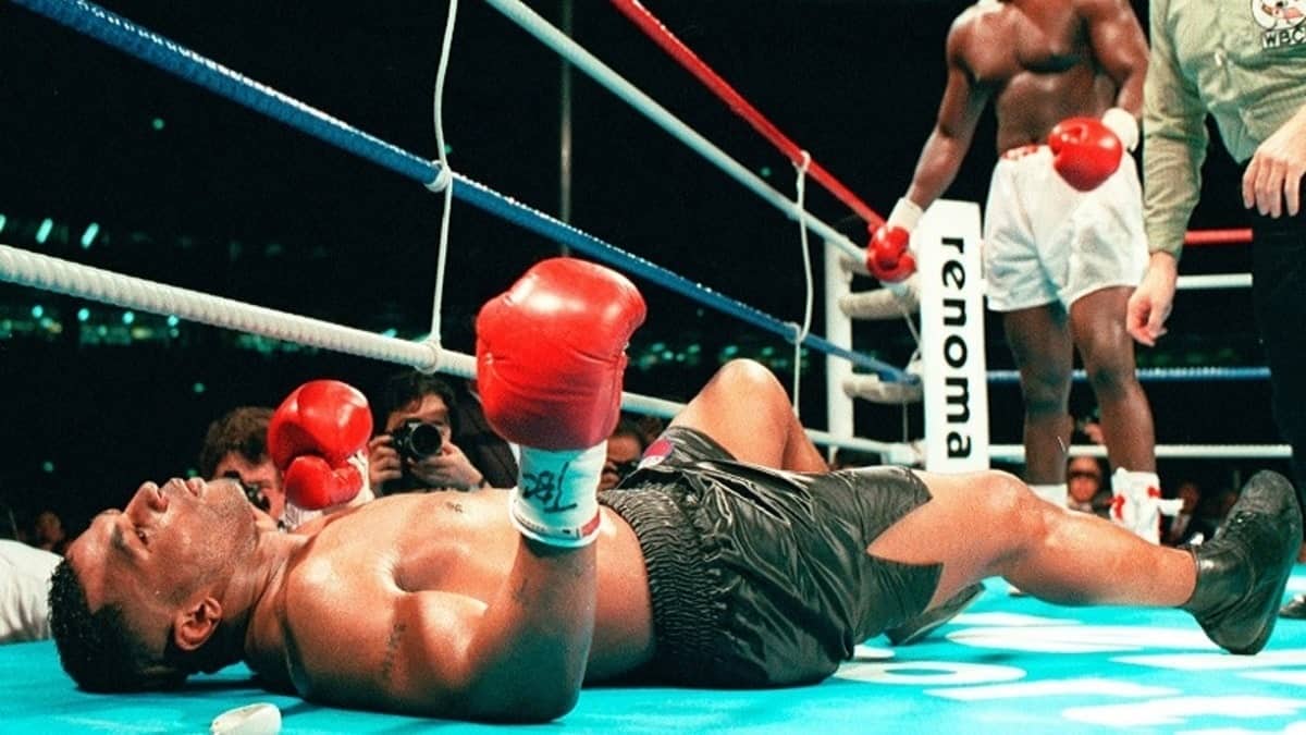 Mike Tyson knocked out Buster Douglas
