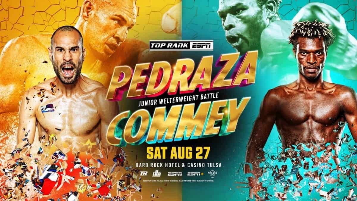 Jose Pedraza vs Richard Commey Pedraza vs Commey