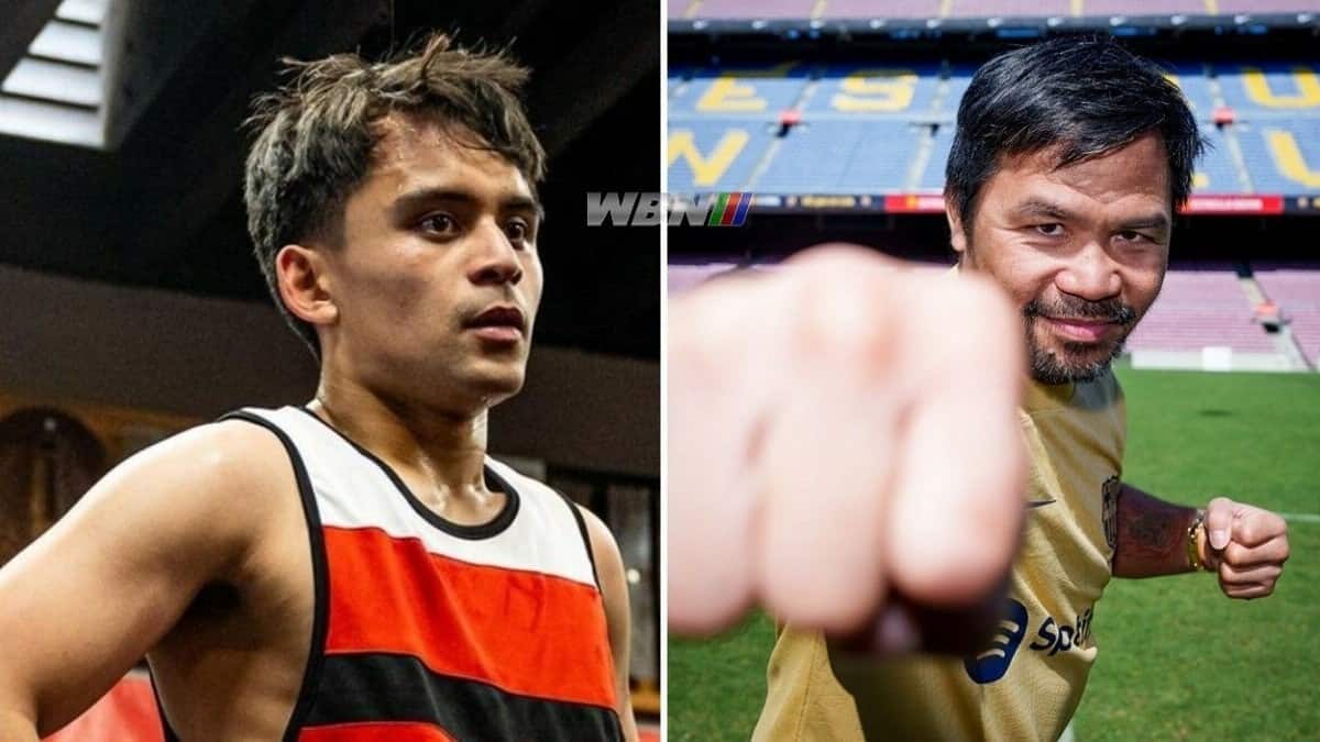 Manny Pacquiao and Manny Pacquiao Jr