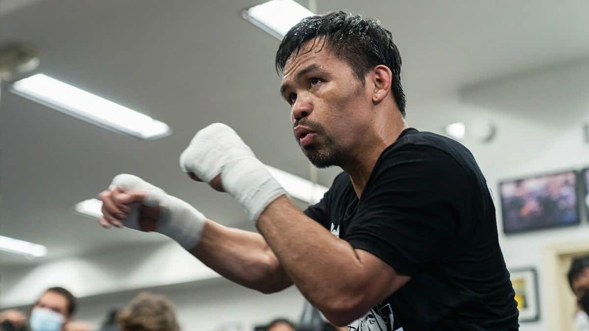 Manny Pacquiao exhibition