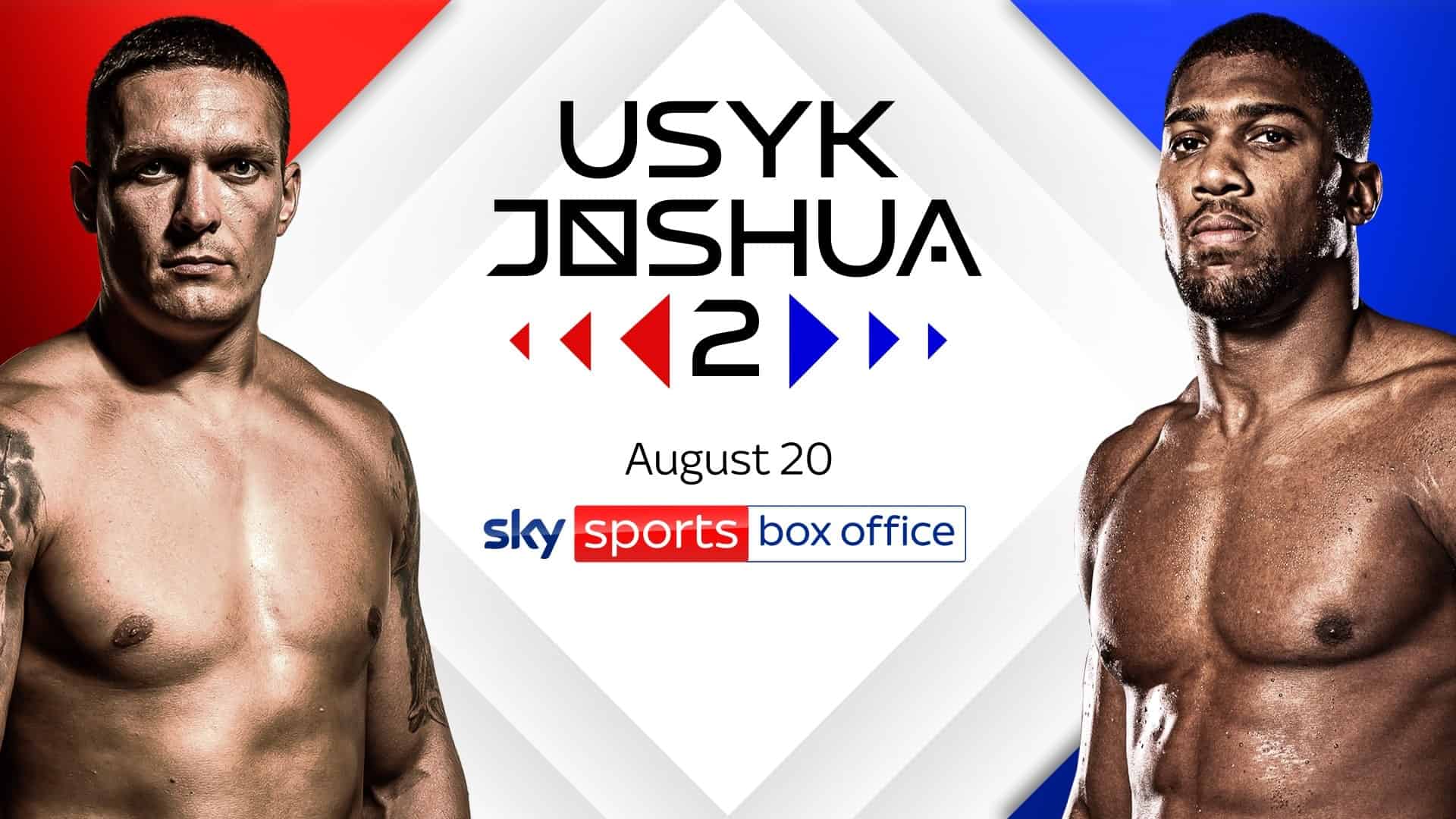 Usyk vs Joshua 2 PPV price Sky Sports Box Office