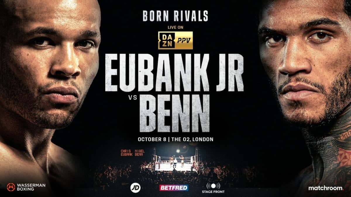 Chris Eubank Jr vs Conor Benn Eubank Jr vs Benn