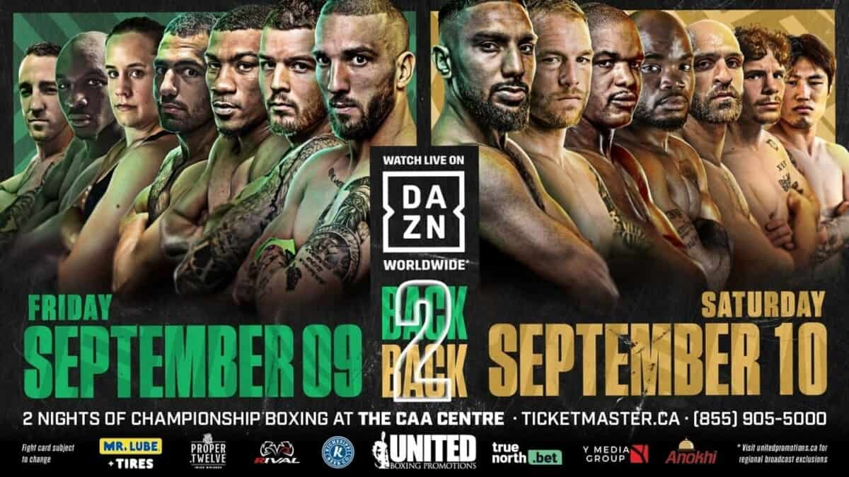 DAZN strike deal with Canadian promoters United Boxing