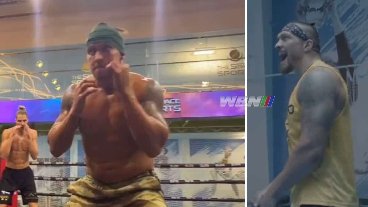 Fears for AJ as totally jacked Oleksandr Usyk bulks up for rematch