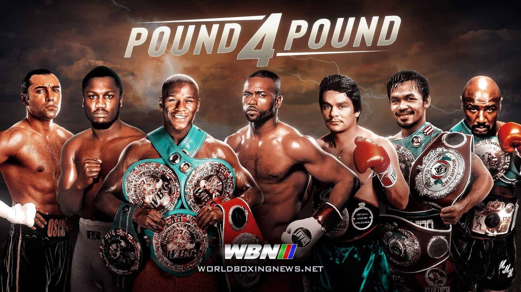 Pound for Pound Boxing Rankings Number One History 1970 to Present Day