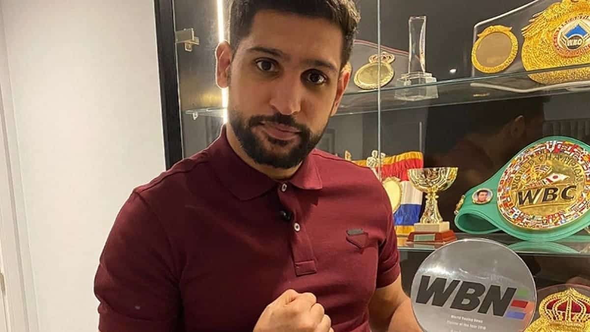 Amir Khan World Boxing News Award