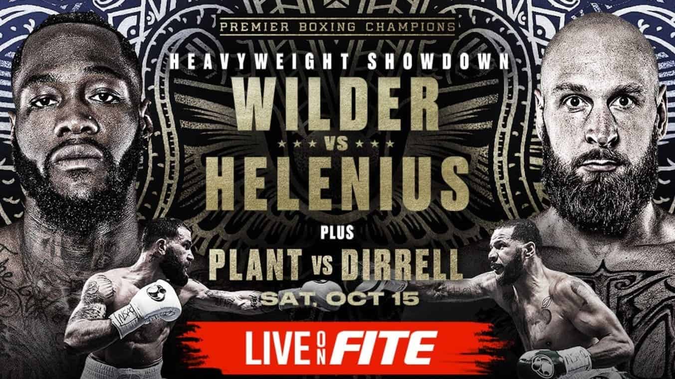 Wilder vs Helenius UK TV networks reject Pay Per View clash