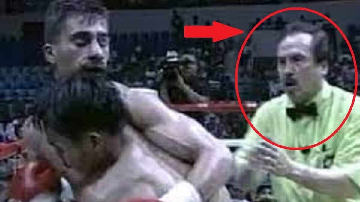 Nedal Hussein vs Manny Pacquiao refree Carlos Padilla