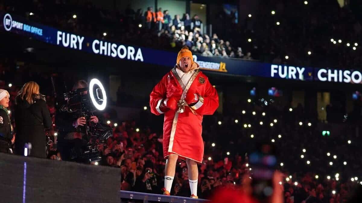 Fury vs Chisora official attendance numbers