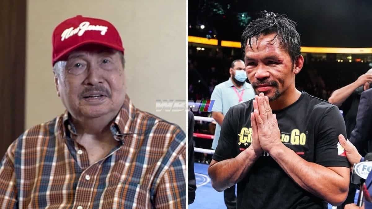 Manny Pacquiao and Carlos Padilla