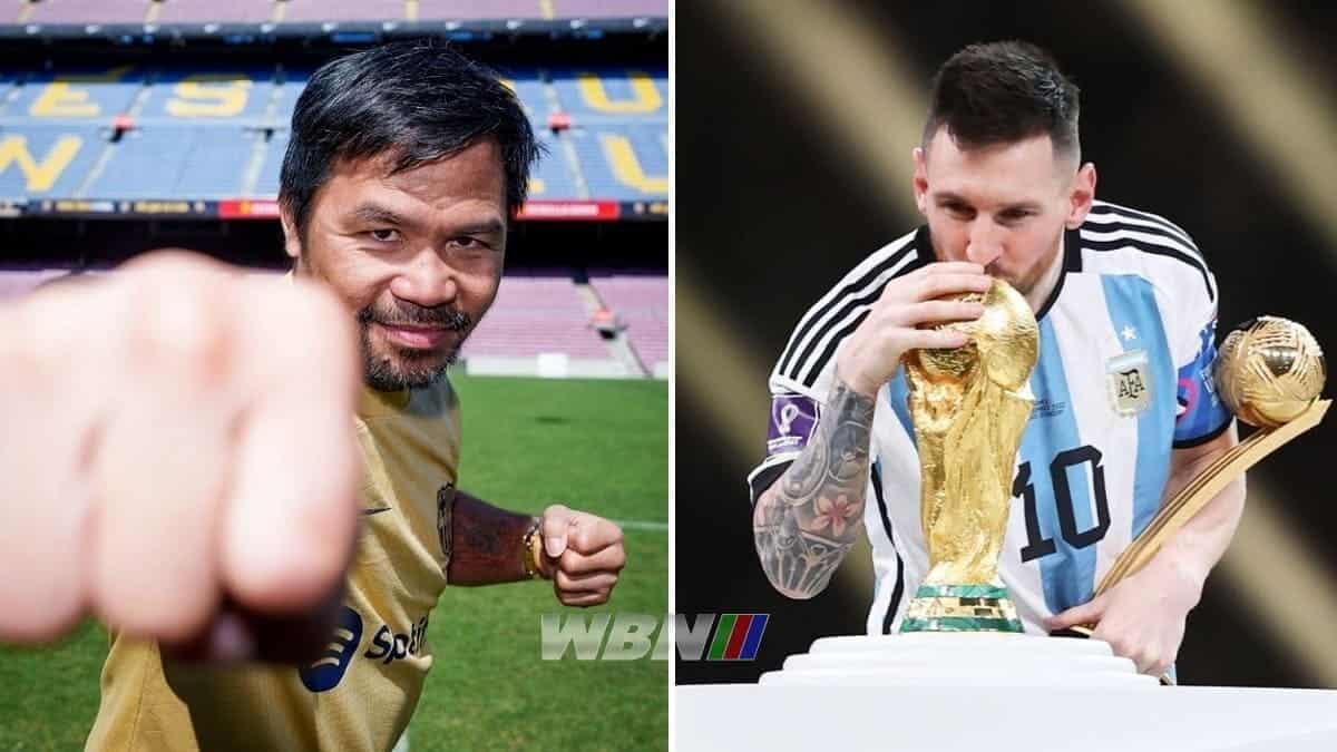Manny Pacquiao and Lionel Messi World Cup 2022
