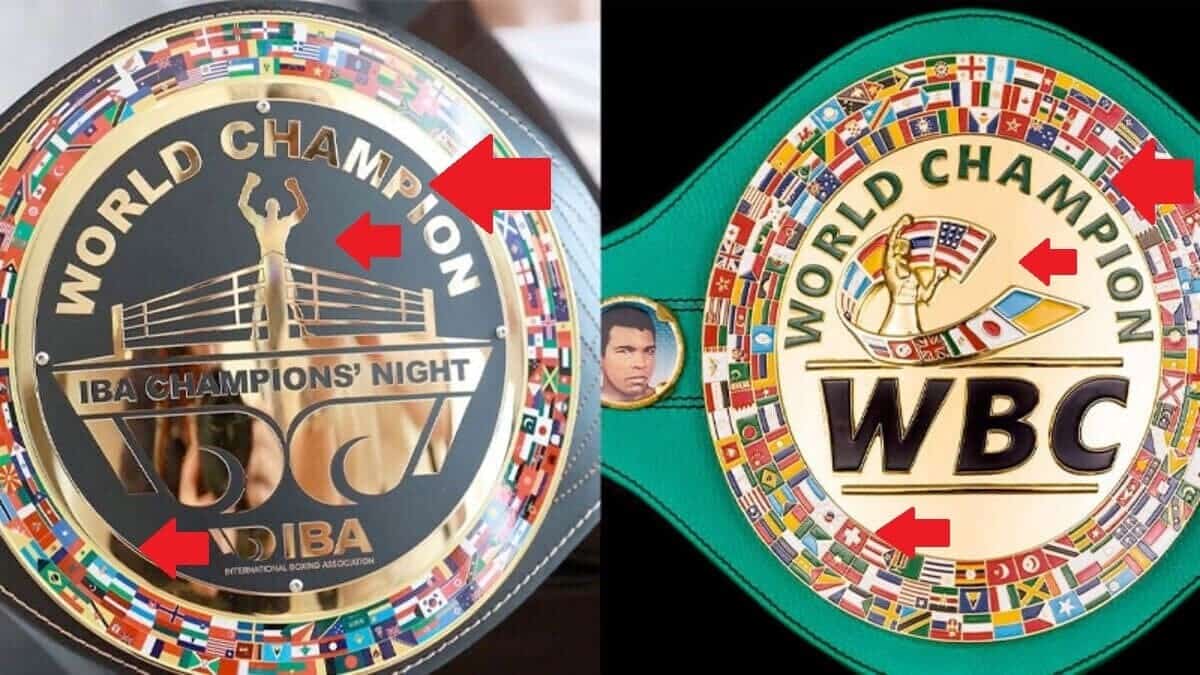 World Boxing Council and IBA belts