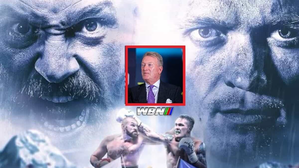 Tyson Fury vs Oleksandr Usyk Fury vs Usyk Frank Warren